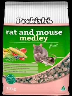 New Peckish - Rat and Mouse Medley Fruit (1.5kg)