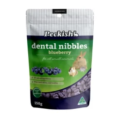 Best Peckish - Small Animal Dental Nibbles Blueberry Treat 150g
