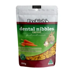 Discount Peckish - Small Animal Dental Nibbles Carrot Treat 150g