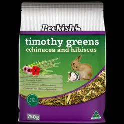 Outlet Peckish - Timothy Greens Echinacea & Hibiscus (750g)