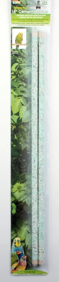 Best Pet Pacific Misc. Penn Plax - Wood & Cement Perch (18in)