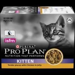 Online Proplan - Wet PRO PLAN - Kitten Chicken in Gravy Cat Wet Food (85g x 12pk)
