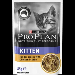 Online Proplan - Wet PRO PLAN - Kitten Chicken in Gravy Cat Wet Food (85g x 12pk)