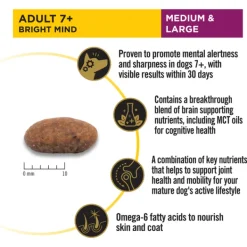 Sale Proplan - Dry PRO PLAN Adult 7+ Bright Mind Chicken Dry Dog Food (12kg)