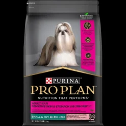 New Proplan - Dry PRO PLAN Adult Sensitive Skin & Stomach Small & Toy Breed Dry Dog Food (2.5kg)