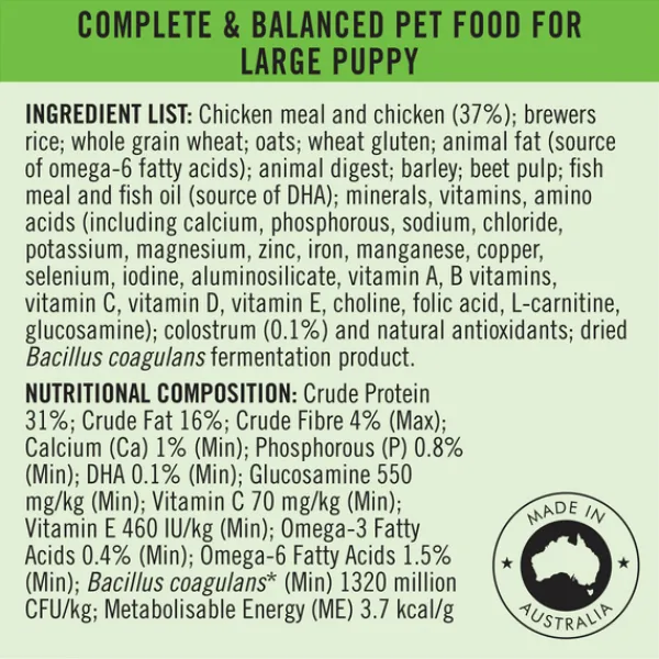 Outlet Proplan - Dry PRO PLAN Puppy Large Breed Chicken Dry Dog Food (3kg)