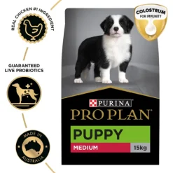 Sale Proplan - Dry PRO PLAN Puppy Medium Breed Chicken Dry Dog Food (15kg)
