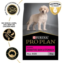 Online Proplan - Dry PRO PLAN Puppy Sensitive Skin & Stomach Dry Dog Food (3kg)