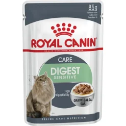 New Royal Canin - Wet Royal Canin - Digestive Sensitive Care Gravy Adult Cat Wet Food (85g x 12pk)
