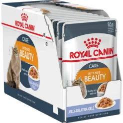 Hot Royal Canin - Wet Royal Canin - Hair & Skin Care Care Jelly Adult Cat Wet Food (85g x 12pk)