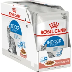 Sale Royal Canin - Wet Royal Canin - Indoor Gravy Adult Cat Wet Food (85g x 12pk)