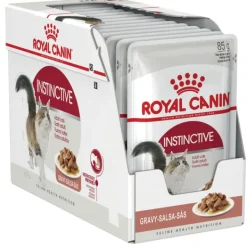Hot Royal Canin - Wet Royal Canin - Instinctive Gravy 12+ Senior Cat Wet Food (85g x 12pk)