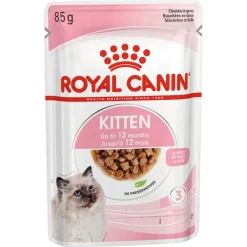 Sale Royal Canin - Wet Royal Canin - Kitten in Gravy Cat Wet Food (85g x 12pk)