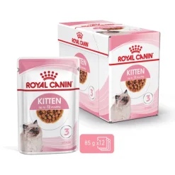 Sale Royal Canin - Wet Royal Canin - Kitten in Gravy Cat Wet Food (85g x 12pk)