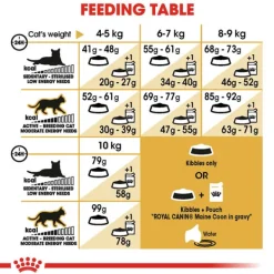 Fashion Royal Canin - Dry Royal Canin - Maine Coon Breed Adult Cat Dry Food (4kg)
