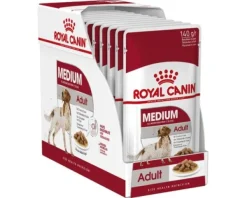 Hot Royal Canin - Wet Royal Canin - Medium Adult Dog Wet Food (140g x 10pk)