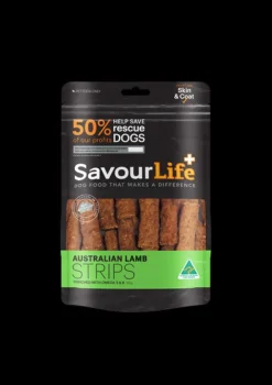 New SavourLife - Treats SavourLife - Australian Lamb Strips (165g)
