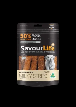 Discount SavourLife - Treats SavourLife - Australian Milky Strips (150g)