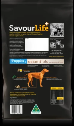 Best SavourLife - Foods SavourLife - Essentials Chicken Puppy Dry Food (15kg)