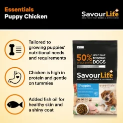 Best SavourLife - Foods SavourLife - Essentials Chicken Puppy Dry Food (15kg)