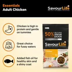 Outlet SavourLife - Foods SavourLife - Essentials Chicken Dog Dry Food (15kg)