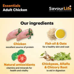 Outlet SavourLife - Foods SavourLife - Essentials Chicken Dog Dry Food (15kg)