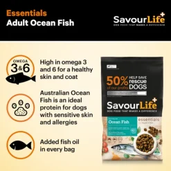 Hot SavourLife - Foods SavourLife - Essentials Ocean Fish Dog Dry Food (15kg)