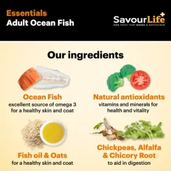 Best SavourLife - Foods SavourLife - Essentials Ocean Fish Dog Dry Food (3kg)