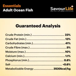 Best SavourLife - Foods SavourLife - Essentials Ocean Fish Dog Dry Food (3kg)