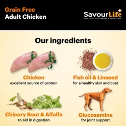 Online SavourLife - Foods SavourLife - Grain Free Chicken Dog Dry Food (2.5kg)