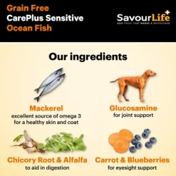 Fashion SavourLife - Foods SavourLife - Grain Free Ocean Fish CarePlus Sensitive Dog Dry Food (2.5kg)