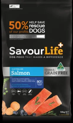 Fashion SavourLife - Foods SavourLife - Grain Free Salmon Dog Dry Food (10kg)