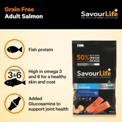 Best SavourLife - Foods SavourLife - Grain Free Salmon Dog Dry Food (2.5kg)