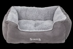 Discount Scruffs - Cosy Box Bed Grey (90 x 70cm)