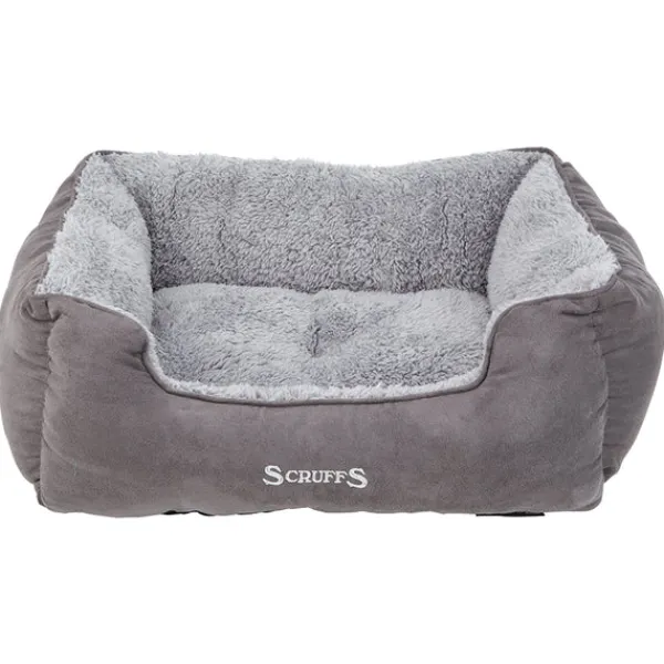 Online Scruffs - Cosy Box Bed Grey (60 x 50cm)