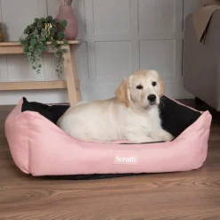 New Scruffs - Expedition Box Bed Rose Quartz (60 x 50cm)