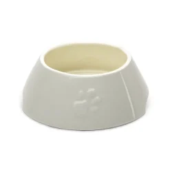 Discount Scruffs - Icon Non Tip Pet Bowl Light Grey (21cm)