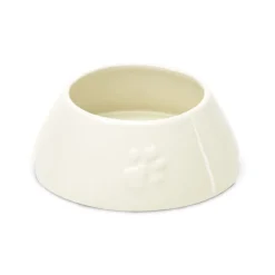 New Scruffs - Icon Non Tip Pet Bowl Cream (21cm)