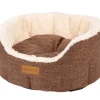 Outlet Scruffs - Woodlands Oval Bed Brown (55cm)