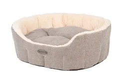 Clearance Scruffs - Woodlands Oval Bed Grey (75cm)