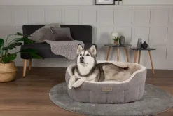 Clearance Scruffs - Woodlands Oval Bed Grey (75cm)