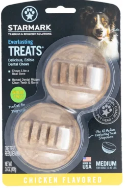 Fashion Central Pet Other Starmark - Everlasting Chicken Dog Treat (Medium)