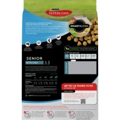 Discount Supercoat - Senior with Fish Dog Dry Food (2.6kg)