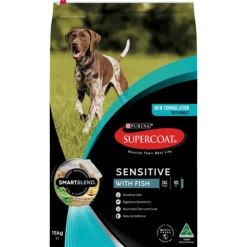 Outlet Supercoat - Sensitive with Fish Dog Dry Food (15kg)