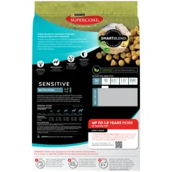 New Supercoat - Sensitive with Fish Dog Dry Food (2.6kg)