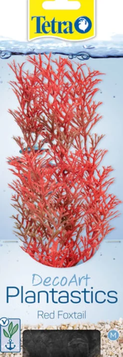 Outlet Tetra - Foxtail Red DecoArt Plant (Medium)