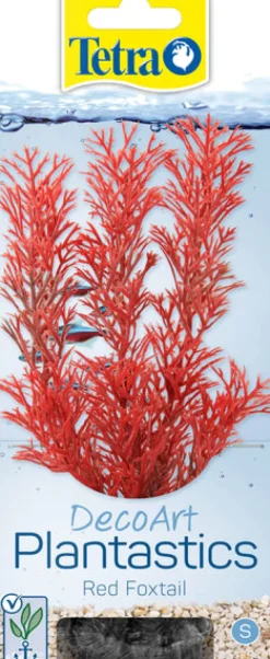Discount Tetra - Foxtail Red DecoArt Plant (Small)