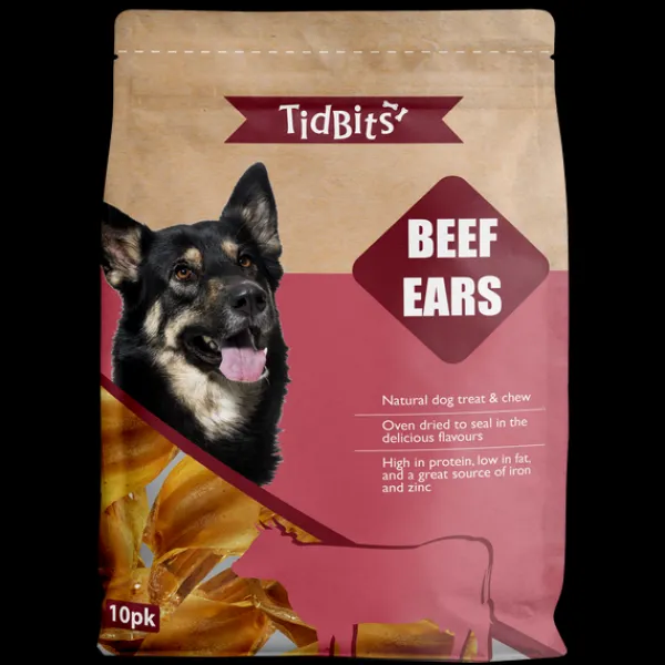 Hot TidBits - Beef Ears (10pk)