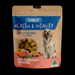 Best TidBits - Health & Vitality Salmon Dog Biscuits (350g)