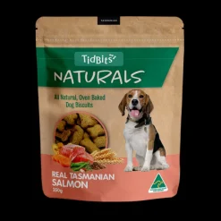 New TidBits - Naturals Salmon Dog Biscuits (350g)